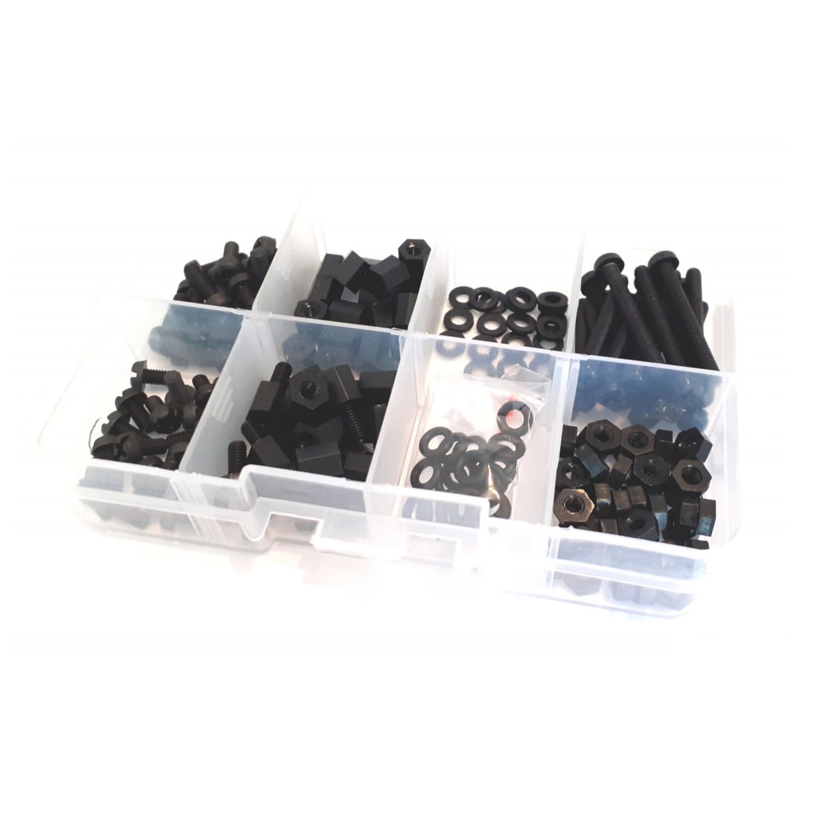 Nylonset M3 6mm Schwarz